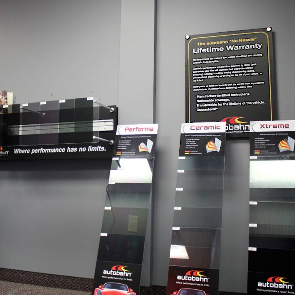 Tint View clean working area