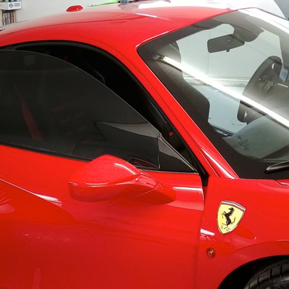 Inside Tint View's Concord shop